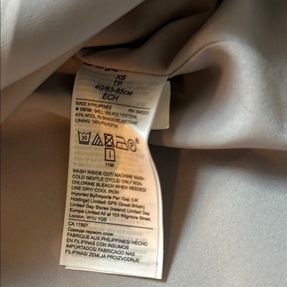 Banana Republic Wool Blend Gray Double V Camisole Top - Picture 4 of 6